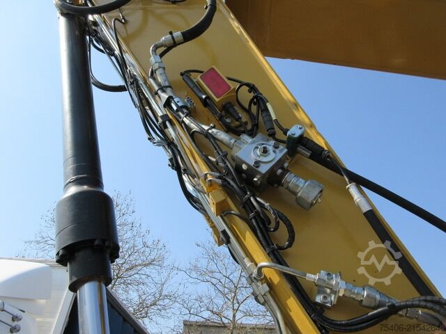 Mobile excavator caterpillar M314F ,Greifer, Schild,Grabenräuml.,Tiefenlöffel