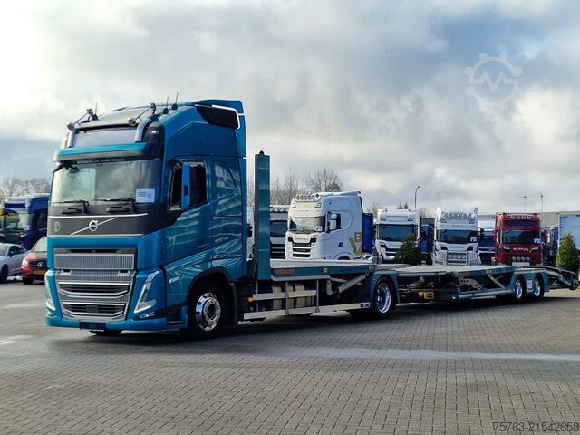 Bestelwagen autodrager Volvo FH 500 Globetrotter XL Cartransporter Blyss Mod...