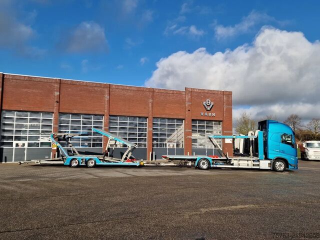 Bestelwagen autodrager Volvo FH 500 Globetrotter XL Cartransporter Blyss Mod...