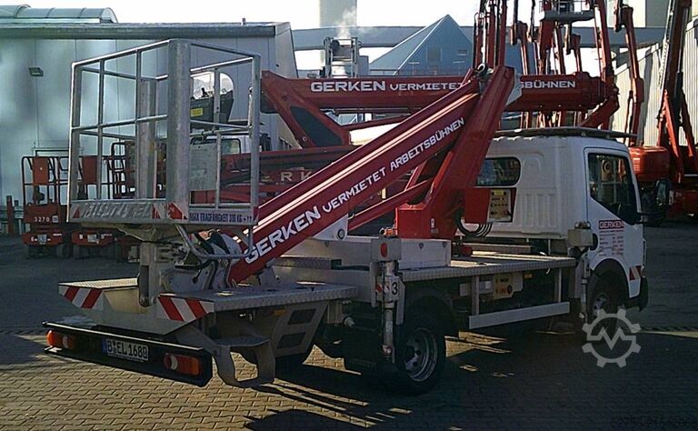 Plate-forme élévatrice sur camion Multitel MT162EX