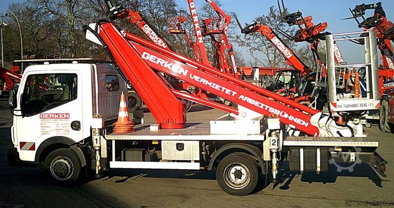 Plate-forme élévatrice sur camion Multitel MT162EX