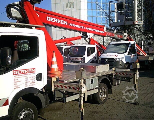 Plate-forme élévatrice sur camion Multitel MT162EX