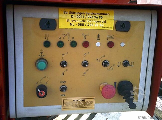 Plate-forme élévatrice sur camion Multitel MT162EX