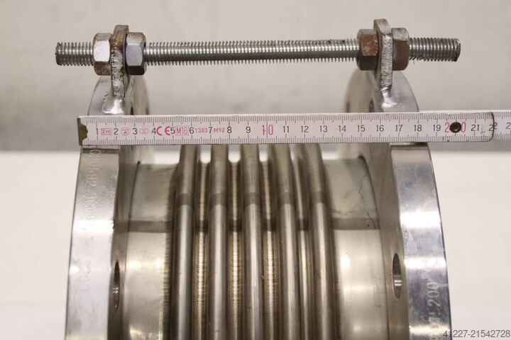 Aksialkompensator i rustfrit stål unbekannt DN 200