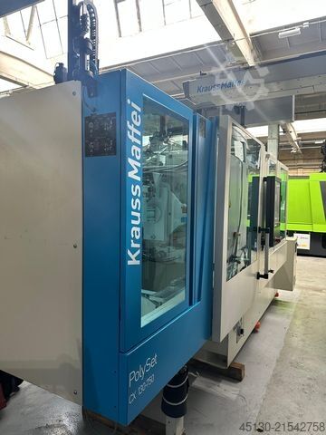 Máquina de moldagem por injeção Krauss Maffei KM 130-750 CX