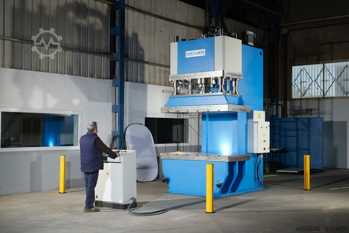 Hydraulische Presse Hidrogarne 400T C-RICHT-PRESSE für Schienen