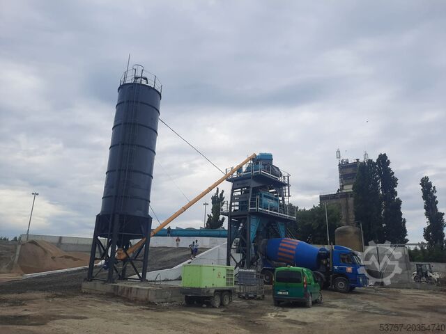 Stație de beton / fabrică de beton CONSTMACH Centrale à Béton Centrale à Béton Stationnaire de 60 m3