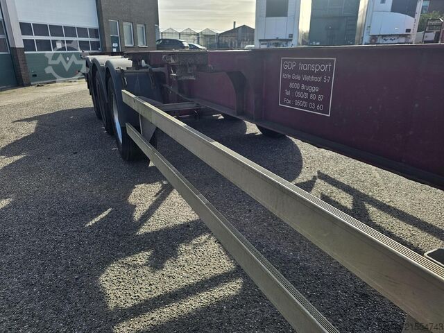 Přeprava kontejnerů TURBO,S HOET OPS/3AT/39/03BSRM | 40 FT 2 X 20 FOOT | STRAIGH...