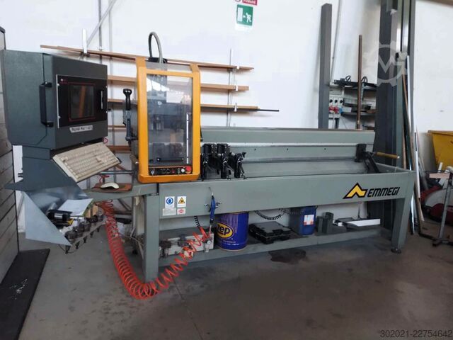 Centro de usinagem CNC de 3 eixos para alumínio/PVC Emmegi Phantomatic