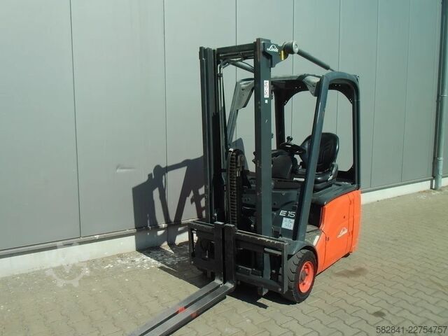 Carrello elevatore elettrico a 3 ruote LINDE E 15 - 01
