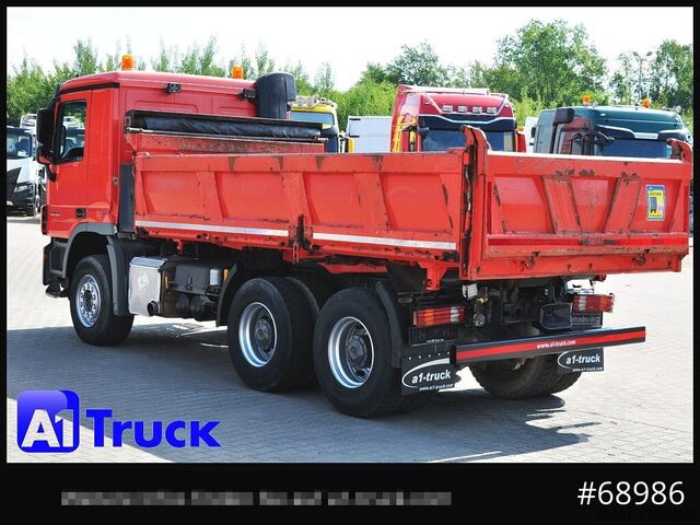 Dreiseitenkipper LKW MERCEDES-BENZ Actros 2655 ,V8, 6x4 Meiller Klima , EPS