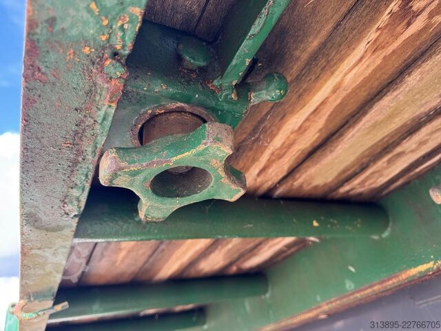 Contentor roll-off NCH NCH Open Flat, Hardhouten Vloer, 685 Cm