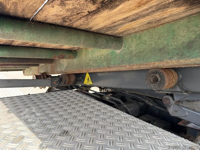 Contentor roll-off NCH NCH Open Flat, Hardhouten Vloer, 685 Cm
