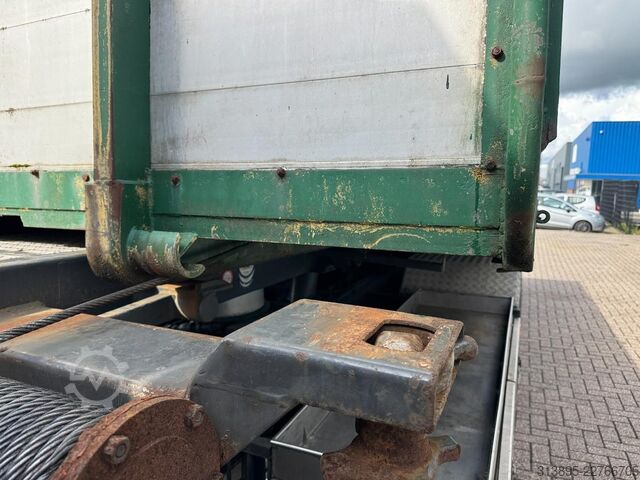 Contentor roll-off NCH NCH Open Flat, Hardhouten Vloer, 685 Cm