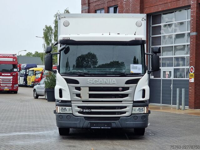 βαλίτσα Scania P250 4x2 - Box with sidedoors - Zepro loadlift ...