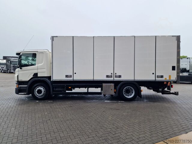βαλίτσα Scania P250 4x2 - Box with sidedoors - Zepro loadlift ...