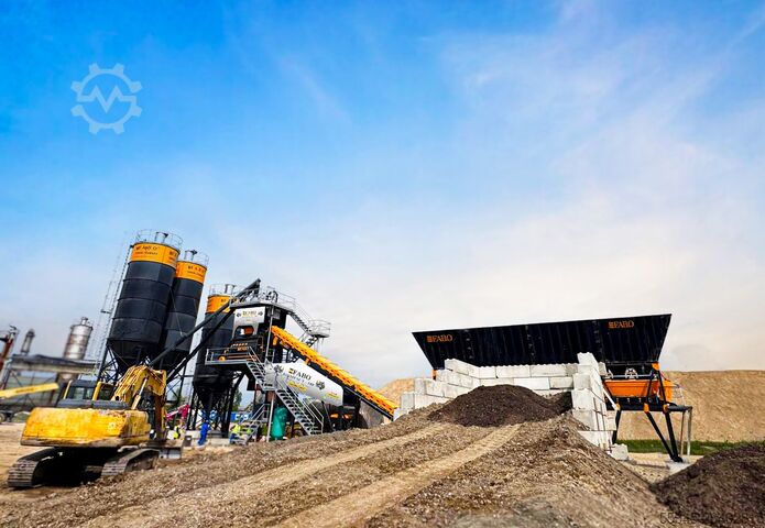 Betoncentrale FABO Concrete Batching Plant Concrete Batching Plant COMPACT-180