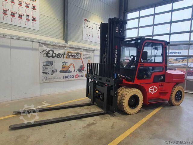 Heftruck EP Equipment EFL 702 / 7T / Triplex: 5,40m / ZVG