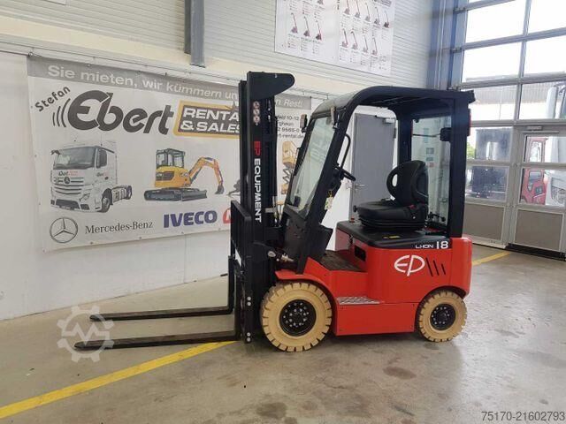 Heftruck EP Equipment EFL181 / Triplex: 4,80m / SS / DEMO