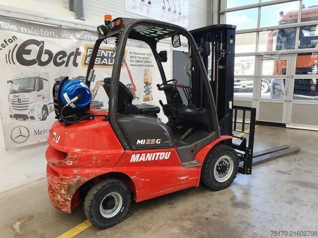 Forklift Manitou MI 25 G / Triplex: 4.70m / nur 1.976h! / SS