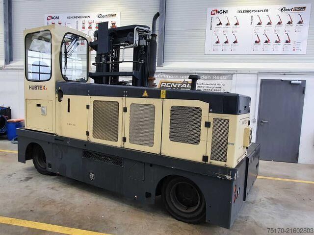 Side loader forklift Hubtex MQ 30 H Hybrid / 748h! / Diesel + Elektro