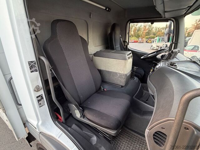 Samochód ciężarowy z plandeką typu platforma MERCEDES-BENZ Atego 1224 Pritsche & Plane mit LBW Schalter AHK