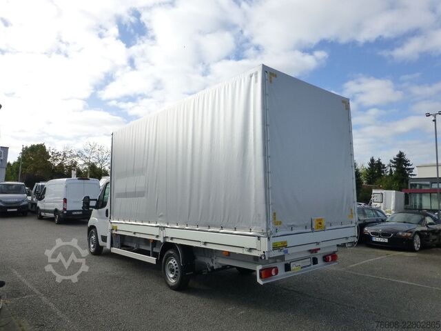 Schuifzeil bestelwagen PEUGEOT Boxer Pritsche Plane Camera 132Kw
