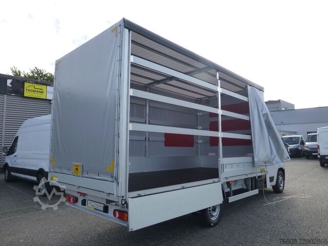 Schuifzeil bestelwagen PEUGEOT Boxer Pritsche Plane Camera 132Kw