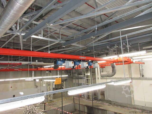 Portáldaru Daru előtető csarnok daru Daru daru Demag KBK2-R Weiche Schwenkscheibe KBK 2 II KBK2 125 250 500 1000KG