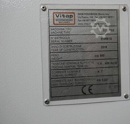 Plaqueuse de chants VITAP ECLIPSE