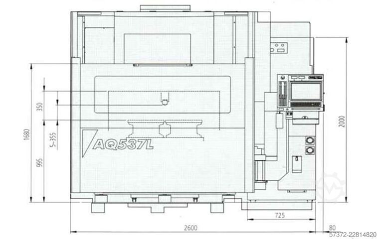 μηχάνημα συρματερης διαβρώσεως Sodick AQ 537L