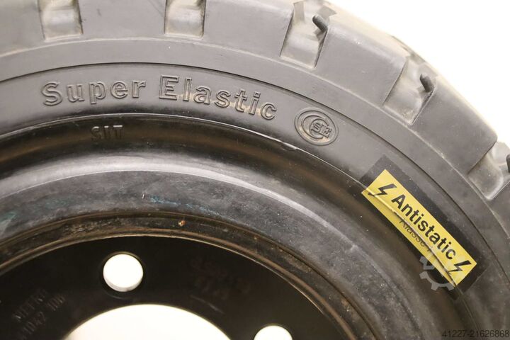 Solid rubber tires, 3 pieces Continental Mefro CSE-Robust 250/50-10  SC 10  RIM 6.50F