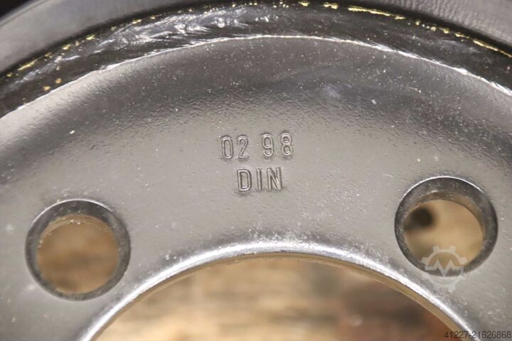 Solid rubber tires, 3 pieces Continental Mefro CSE-Robust 250/50-10  SC 10  RIM 6.50F