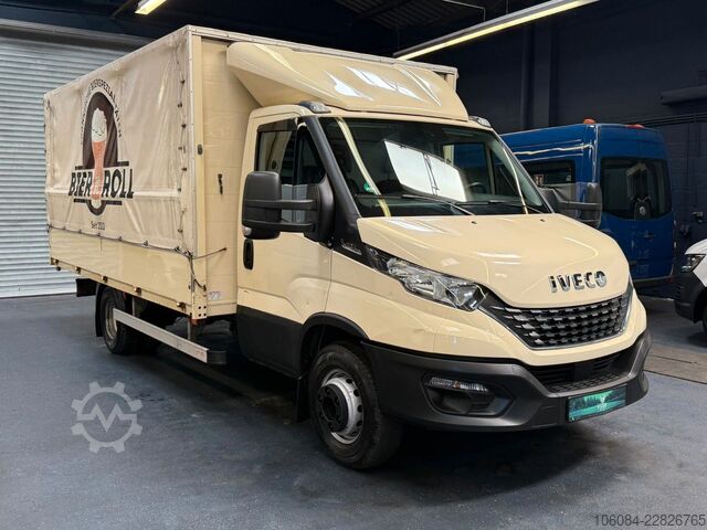 Camion de boissons IVECO Daily 72-210 Getränkeaufbau AUTOM. AC R-CAM AHK