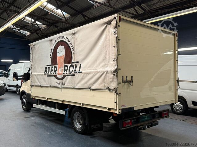 Camion bâché IVECO Daily 72-210 Getränkeaufbau AUTOM. AC R-CAM AHK