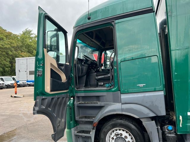 Flaklastbil med kapell MERCEDES-BENZ Actros 1842 EU6Voll-Luft Retarder Jumbo