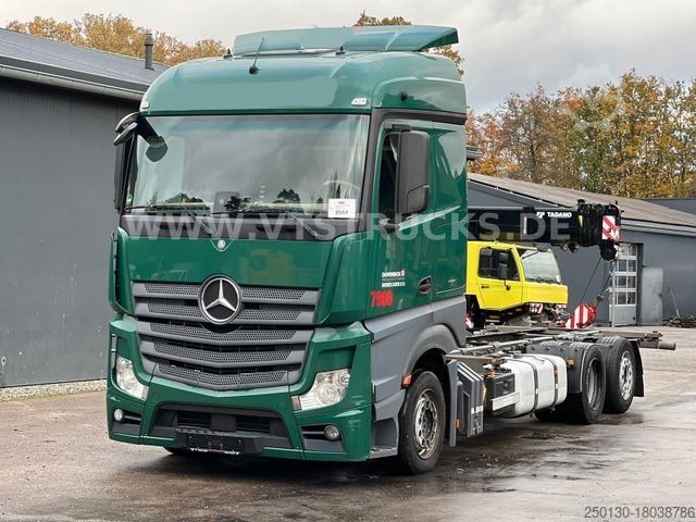 Swap body truck MERCEDES-BENZ Actros 2536L 6x2 EU6 Retarder BDF-Fahrgestell