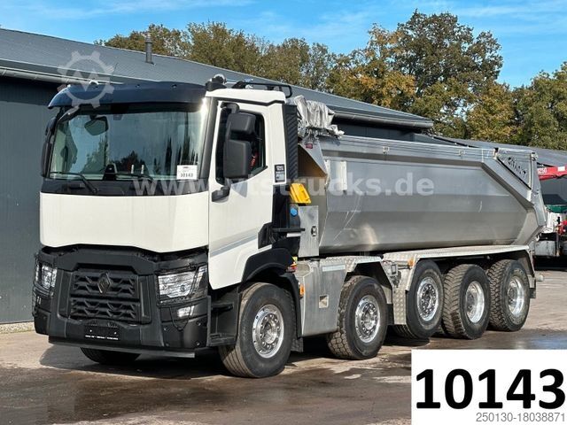 Tipper truck RENAULT C 520 10x4 Eschler Kipper *Unfall*