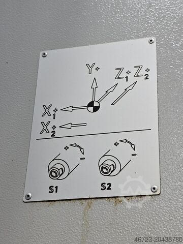 5-Achs-Doppelspindel-Bearbeitungszentrum SW Schwäbische Werkzeugmaschinen BAW08-22