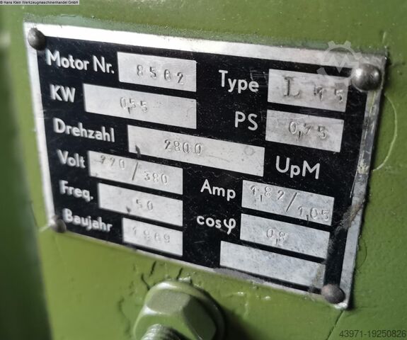 Bruska na ocel WILHELM SIMON L 15