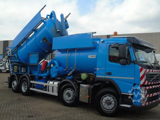 Saugfahrzeug Volvo FM 420 + STOKOTA ECOTA 10.500LITER + 8X2 + WEB