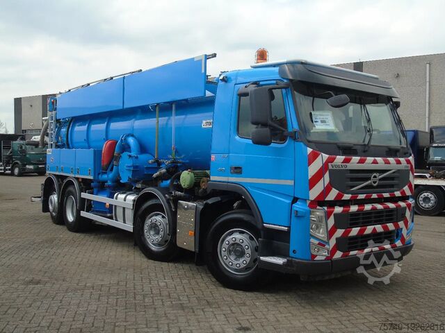 Saugfahrzeug Volvo FM 420 + STOKOTA ECOTA 10.500LITER + 8X2 + WEB