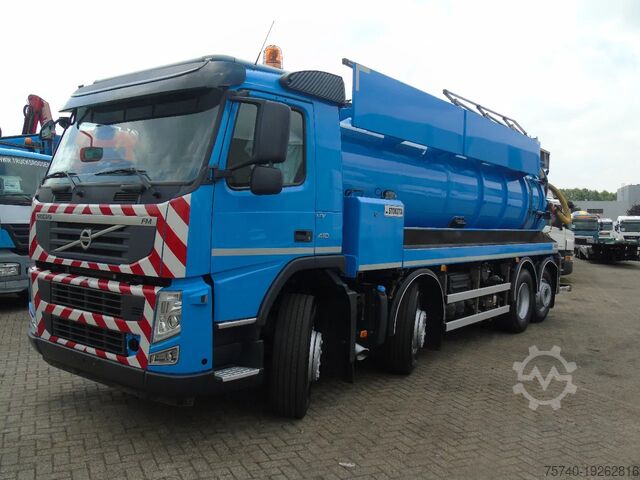 Saugfahrzeug Volvo FM 420 + STOKOTA ECOTA 10.500LITER + 8X2 + WEB