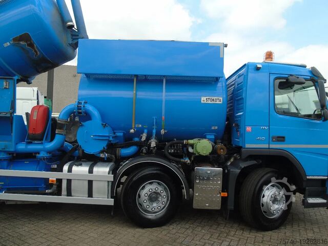 Saugfahrzeug Volvo FM 420 + STOKOTA ECOTA 10.500LITER + 8X2 + WEB