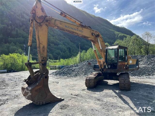 Raupenbagger Komatsu PC200-3 Excavator W/ Toothed Bucket. WATCH VIDEO