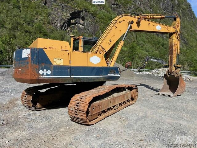 Raupenbagger Komatsu PC200-3 Excavator W/ Toothed Bucket. WATCH VIDEO