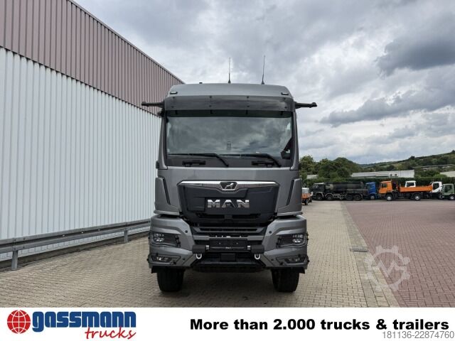 Camion benne à bras amovible MAN TGS 41.520 8x8 BB CH, Hohe Bauart, 6-Sitzer,