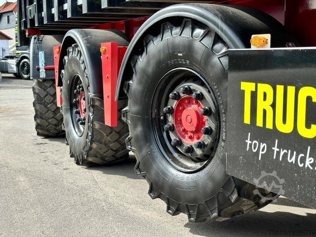 Ημιρυμουλκούμενο ανατρεπόμενο RENDERS 2x Lenkachse, Ackerbereifung, Alu-Kipper 48 cbm