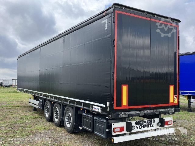 Open semitrailer with tarp Schmitz Cargobull Curtainsider Standard Getränke