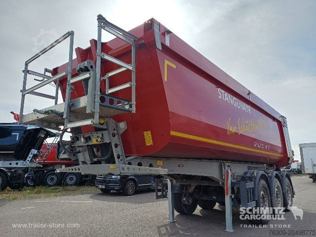 Sklopný návěs Schmitz Cargobull Kipper Stahlrundmulde 28m³